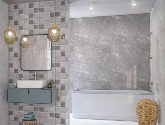 ریل استون طوسی تیره براق REALSTON  DARK  GRAY GLOSSY