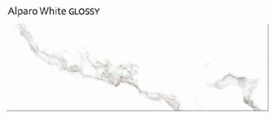 آلپارو سفید براق Alparo White Glossy