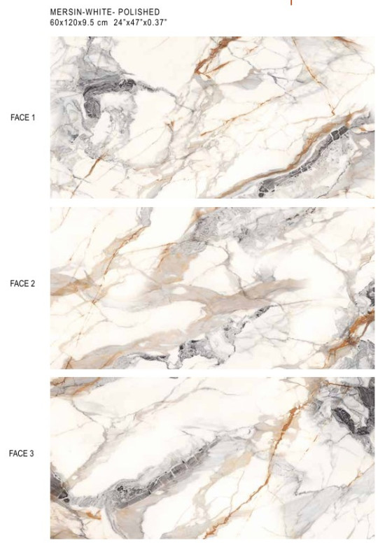 مرسین سفید پولیش  MERSIN-WHITE- POLISHED