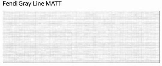 فندی طوسی لاین مات Fendi Gray Line MATT