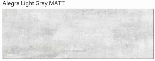 آلگرا طوسی روشن مات Alegra Light Gray MATT