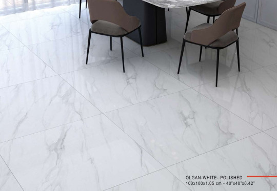 اولگان سفید پولیش  OLGAN-WHITE- POLISHED