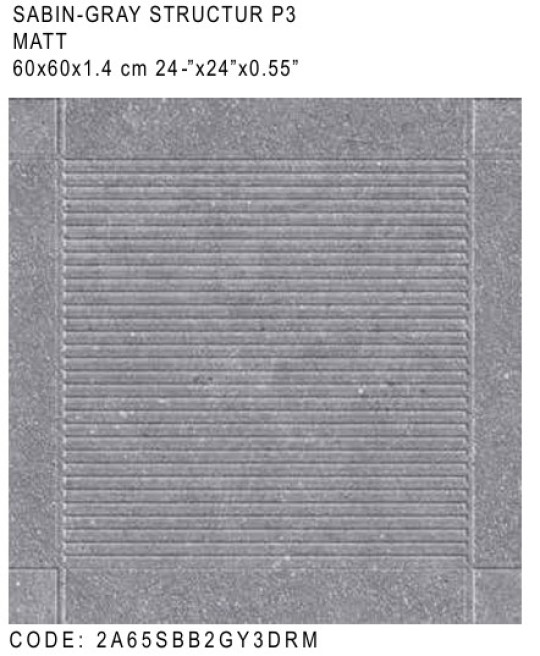 سابین طوسی استراکچر مات SABIN-GRAY STRUCTUR MATT