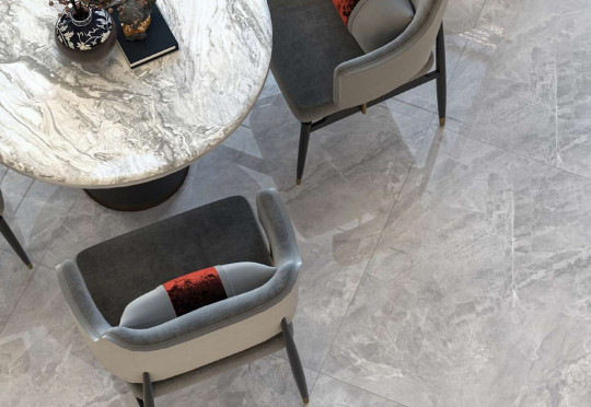 رایون طوسی روشن پولیش RAYON-LIGHT GRAY- POLISHED