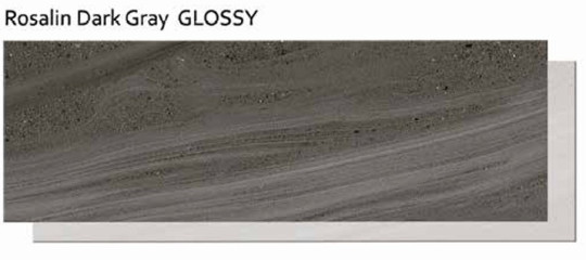 رزالین طوسی تیره Rosalin Dark Gray GLOSSY