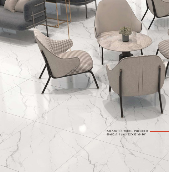 کالکاستن سفید پولیش  KALKASTEN-WHITE- POLISHED